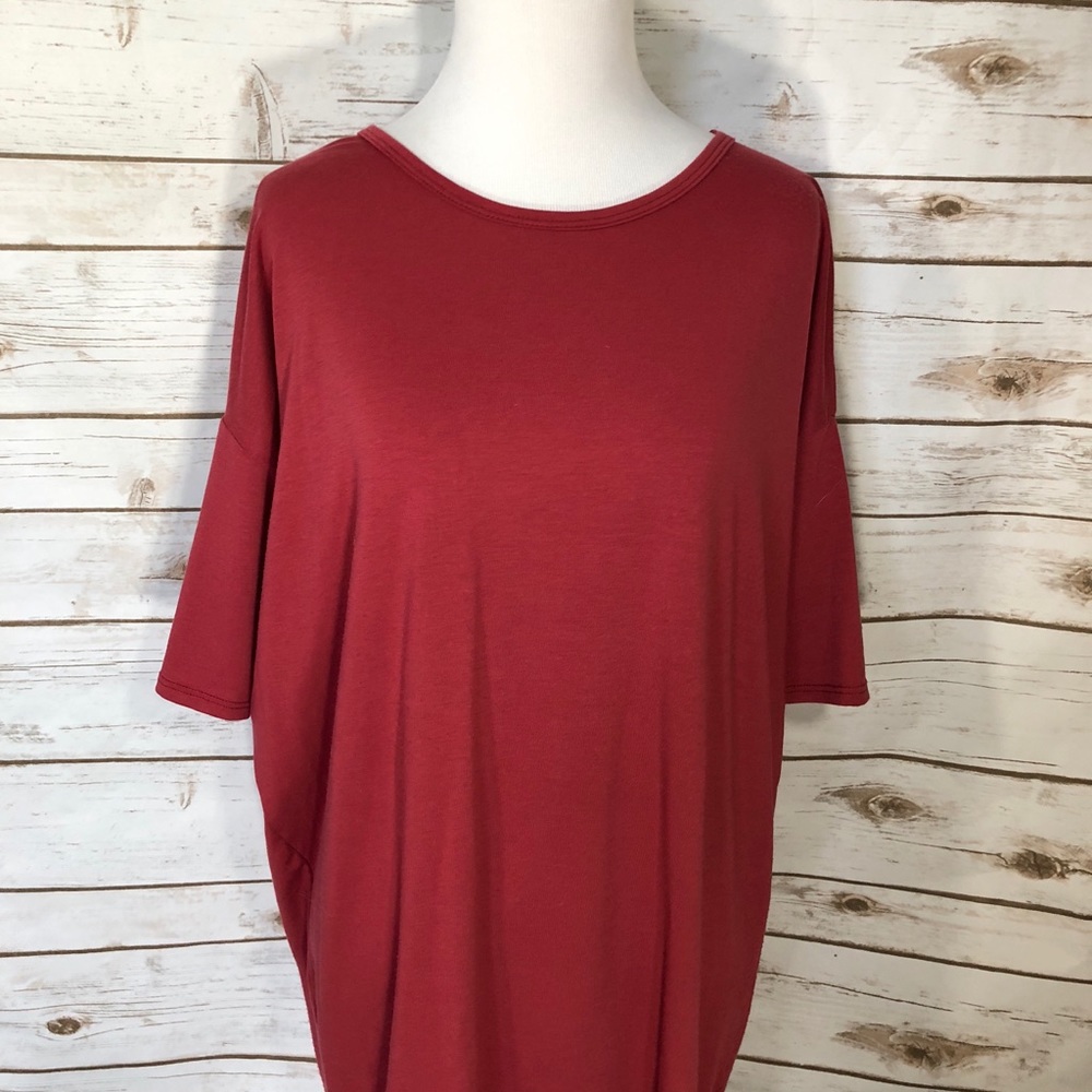 LuLaRoe XXS Muted Berry Irma
